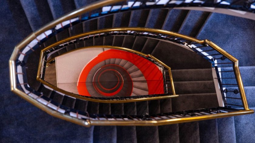 Stairs - downward view